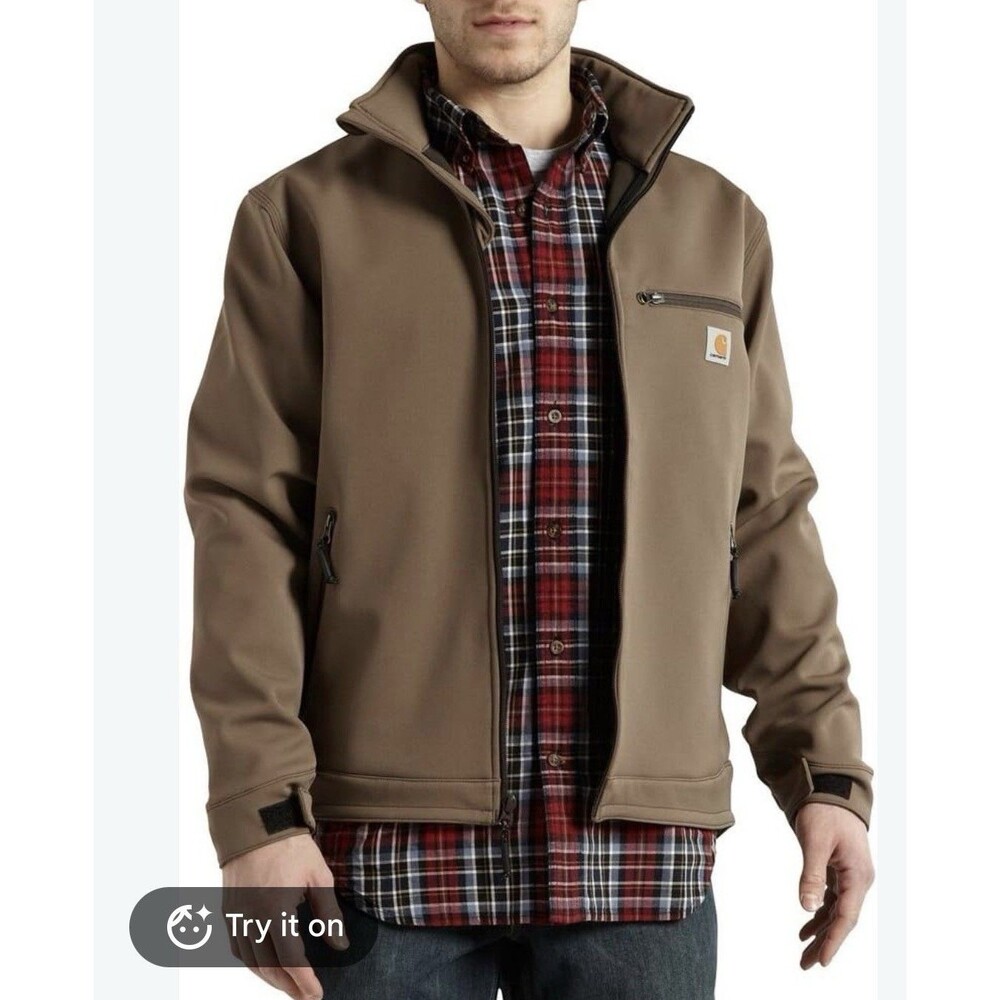 Carhartt Jacket Mens S Rain Defender Relaxed Fit Heavyweight Softshell